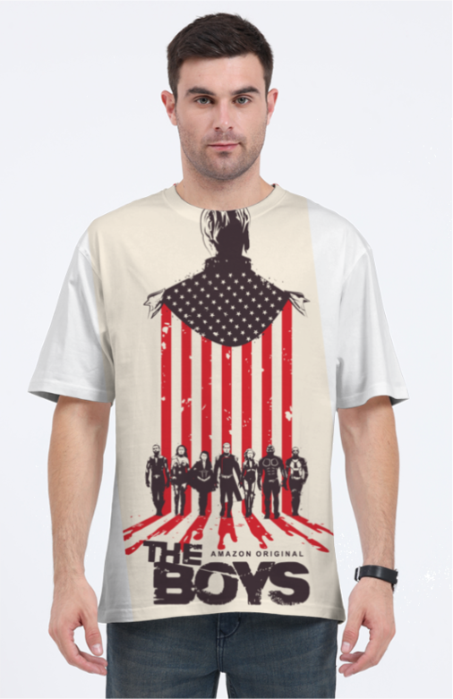 Oversized Unisex Gym Wear The Boys T-shirt