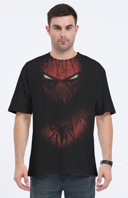Oversized Unisex Gym Wear Spiderman T-shirt