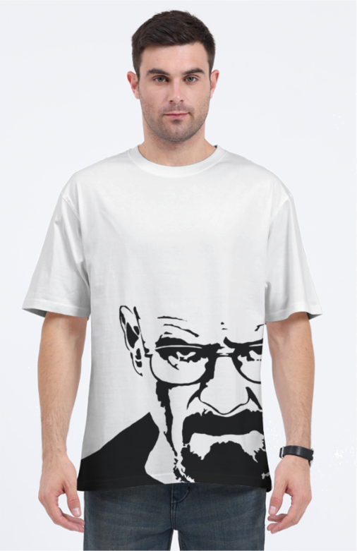 Oversized Unisex Gym Wear Breaking Bad T-shirt