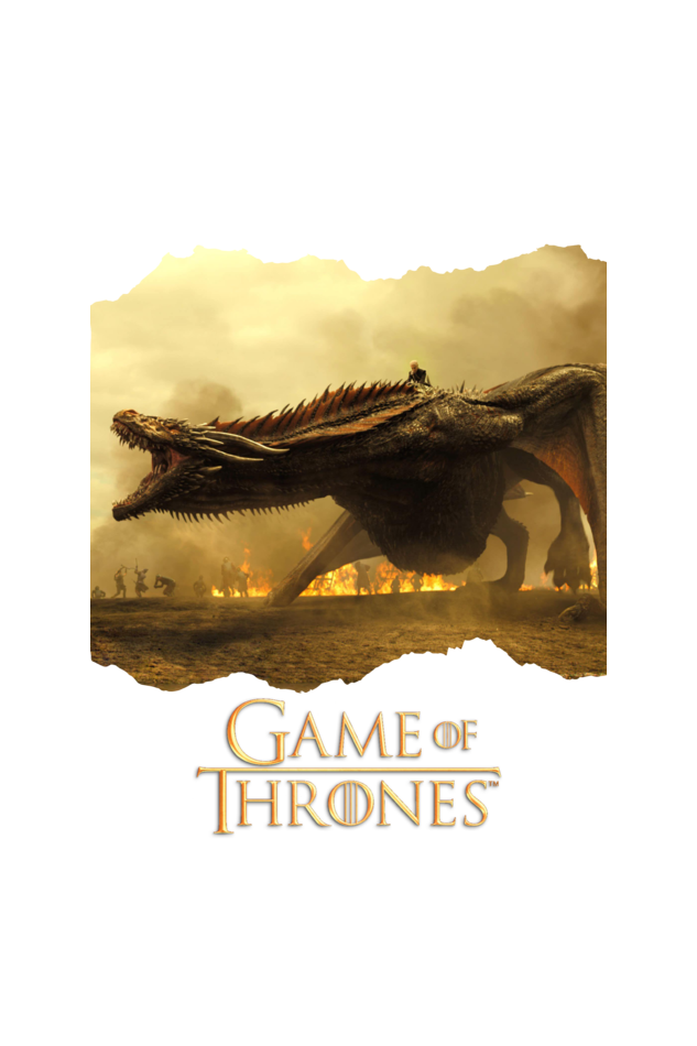 Oversized Classic Game of Thrones T-shirt