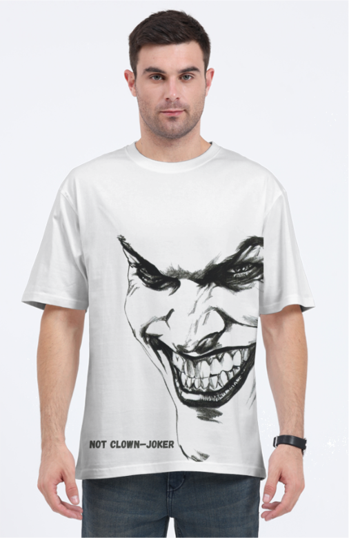 Oversized Gym Wear Joker Unisex T-Shirt
