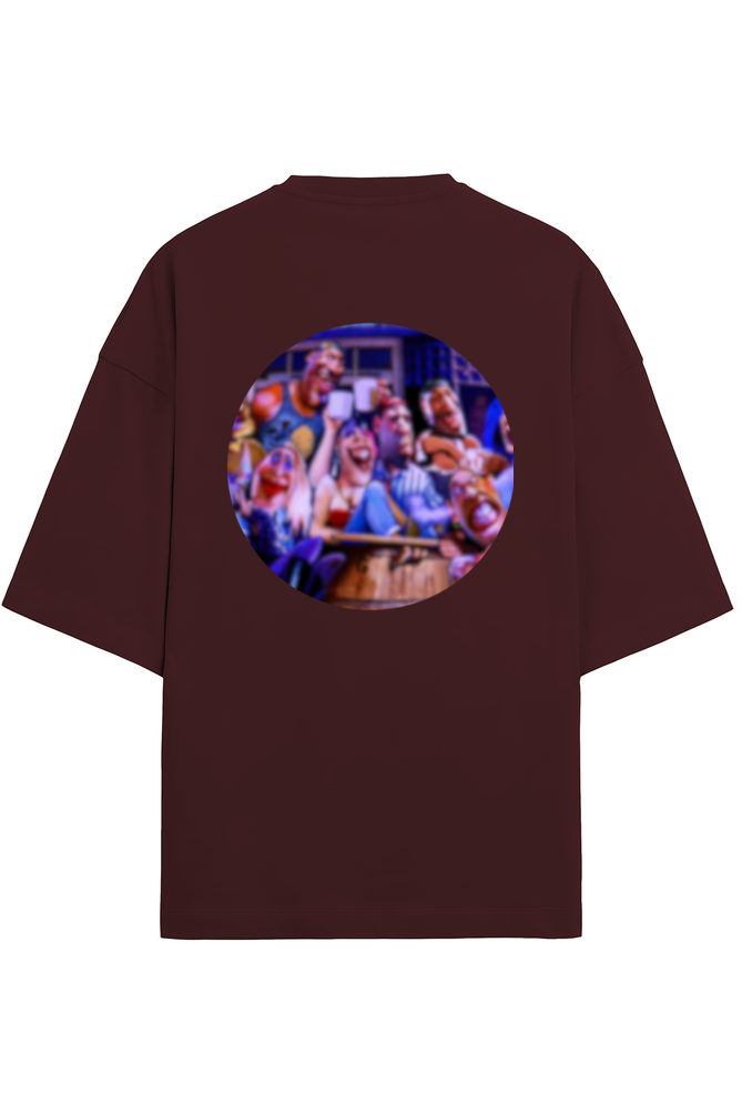 Premium Terry Oversized Road-Rash Unisex T-shirt
