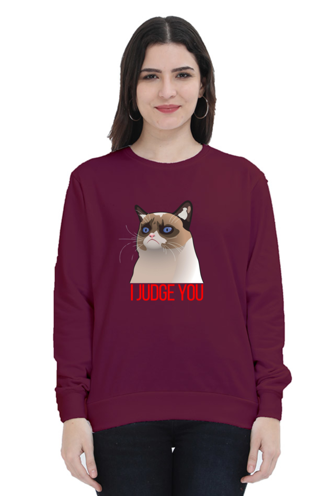 Unisex Grumpy Cat Sweatshirt