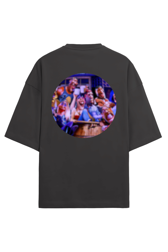Premium Terry Oversized Road-Rash Unisex T-shirt