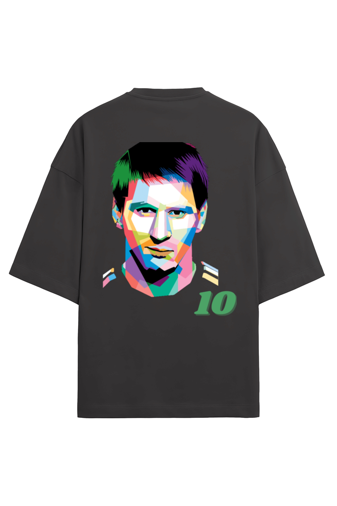 Premium Terry Oversized Messi Unisex T-Shirt