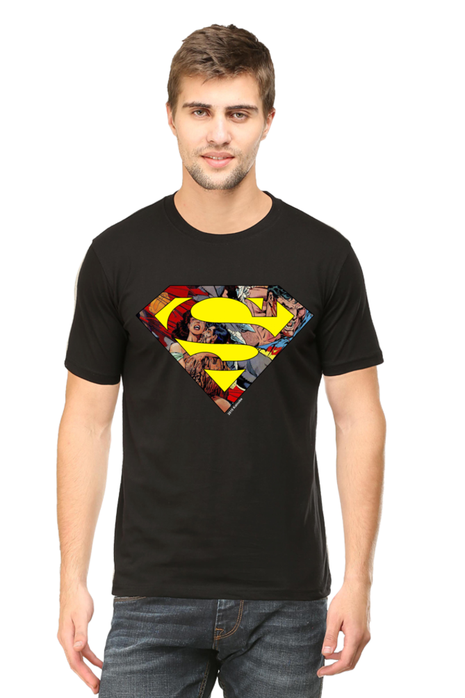 Regular Fit Classic Superman Logo T-shirt