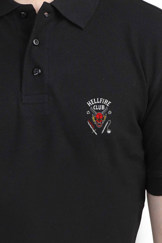 Polo Half Sleeve Stranger Things Hawkins T-shirt