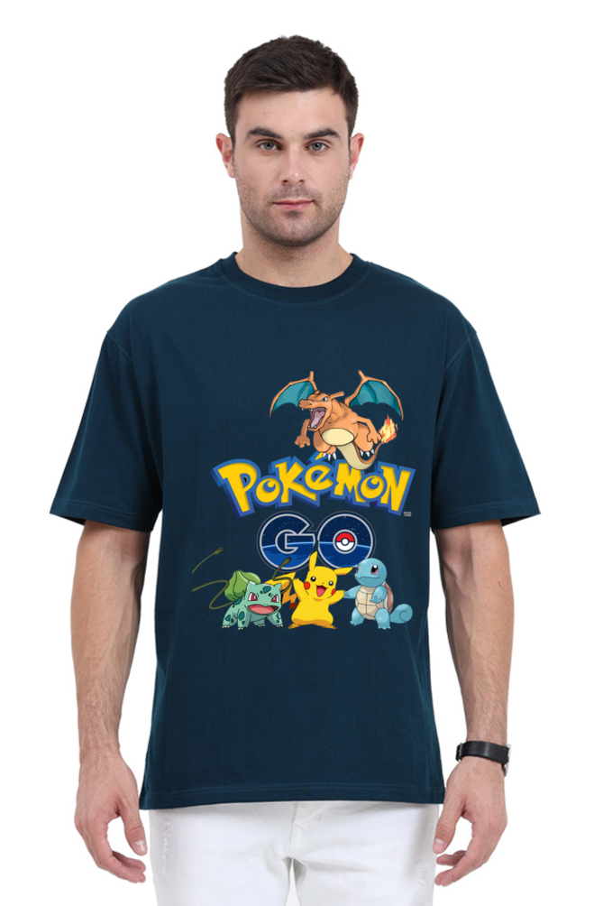 Oversized Classic Pokemon Go T-shirt