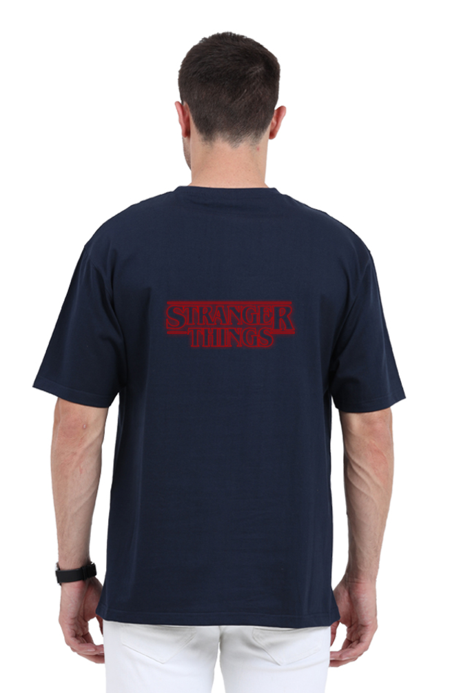 Oversized Classic Stranger Things Upside Down Unisex T-Shirt