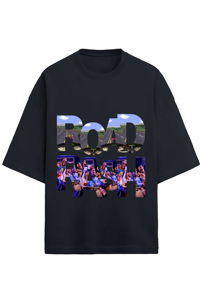 Premium Terry Oversized Road-Rash Unisex T-shirt