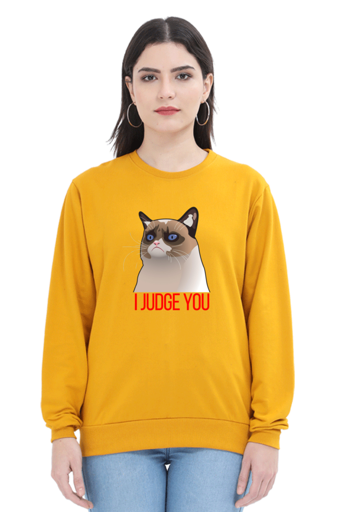 Unisex Grumpy Cat Sweatshirt