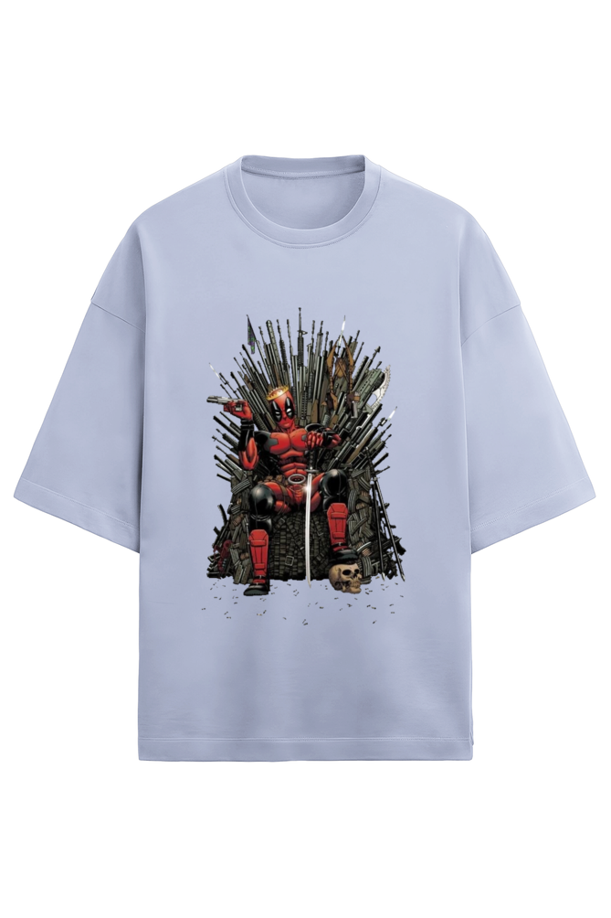 Premium Terry Oversized Deadpool Wolverine Unisex T-shirt
