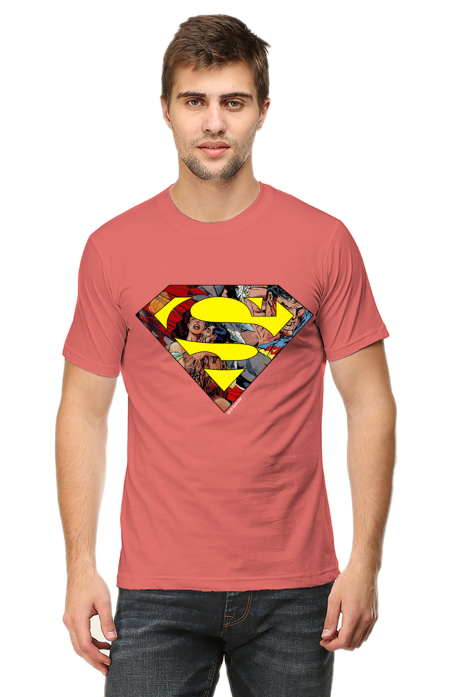 Regular Fit Classic Superman Logo T-shirt