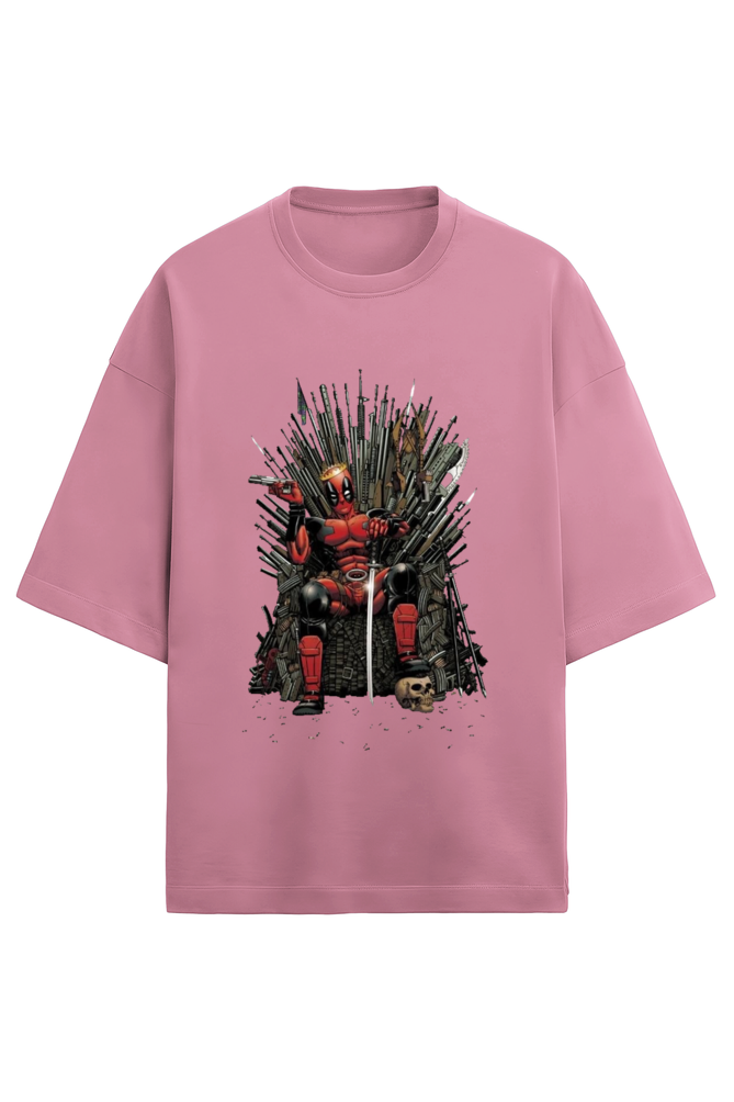 Premium Terry Oversized Deadpool Wolverine Unisex T-shirt