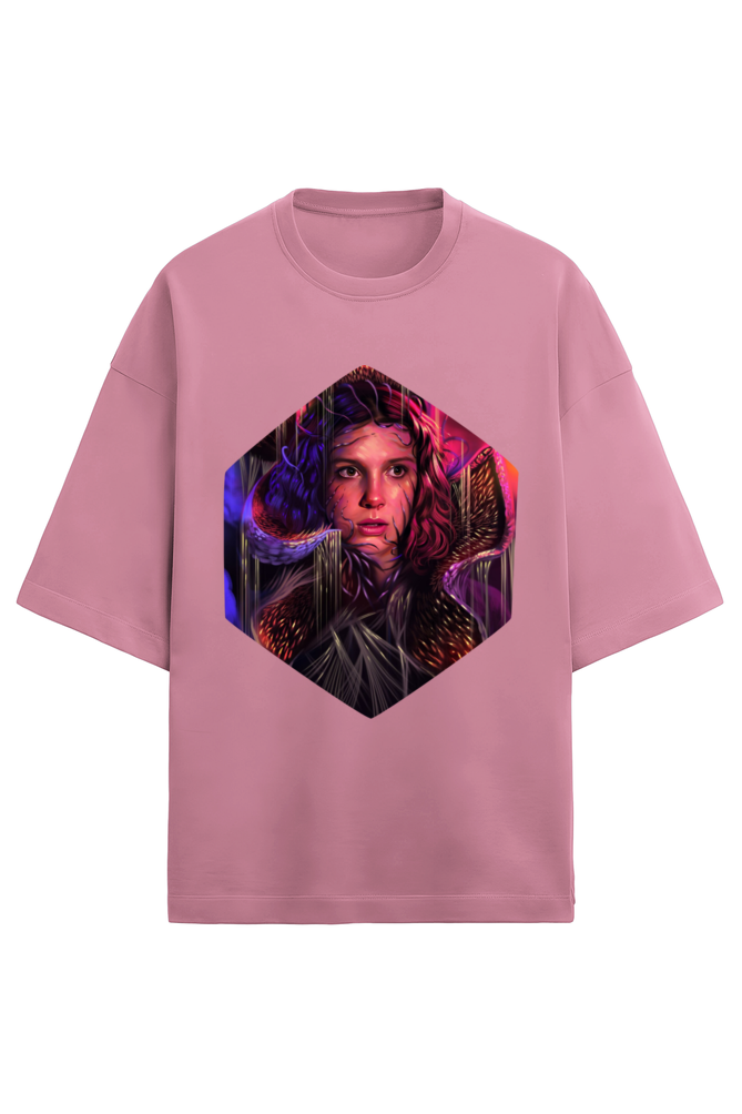 Premium Terry Oversized Stranger Things Unisex T-Shirt