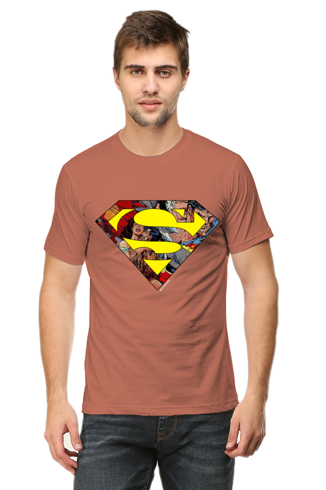 Regular Fit Classic Superman Logo T-shirt