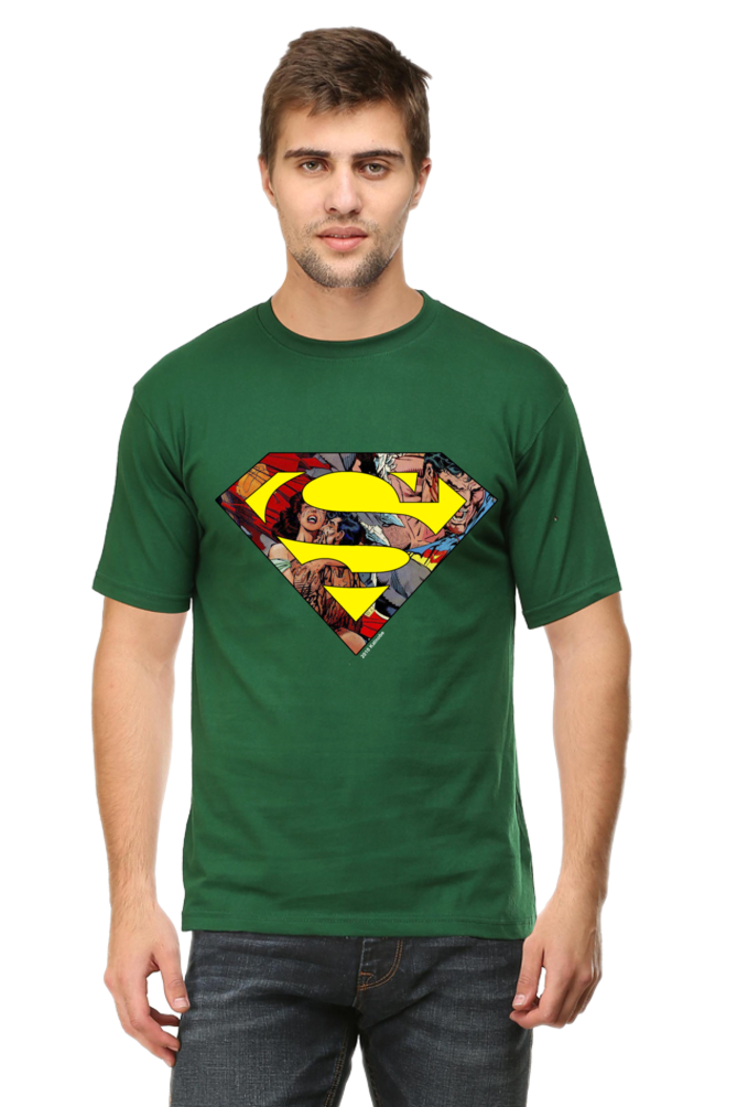 Regular Fit Classic Superman Logo T-shirt