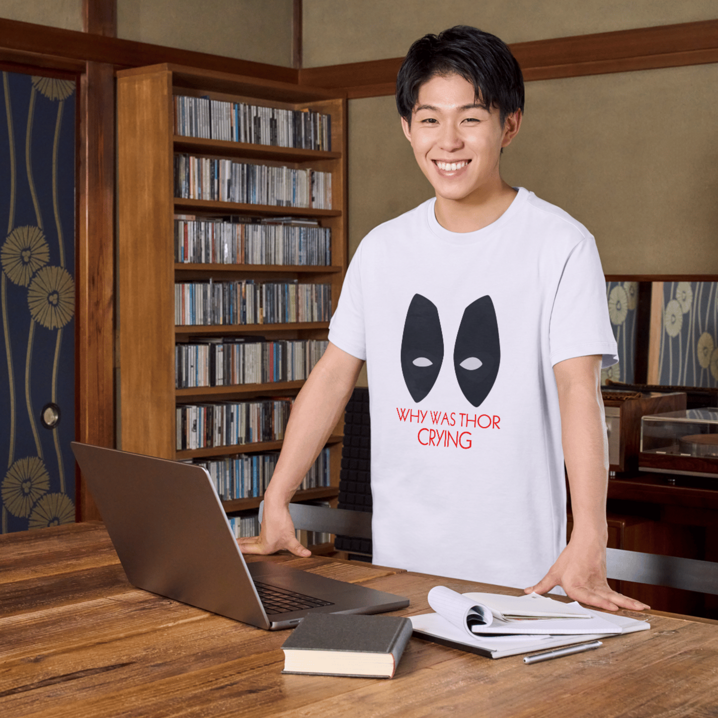 Premium Terry Oversized Deadpool Unisex T-shirt