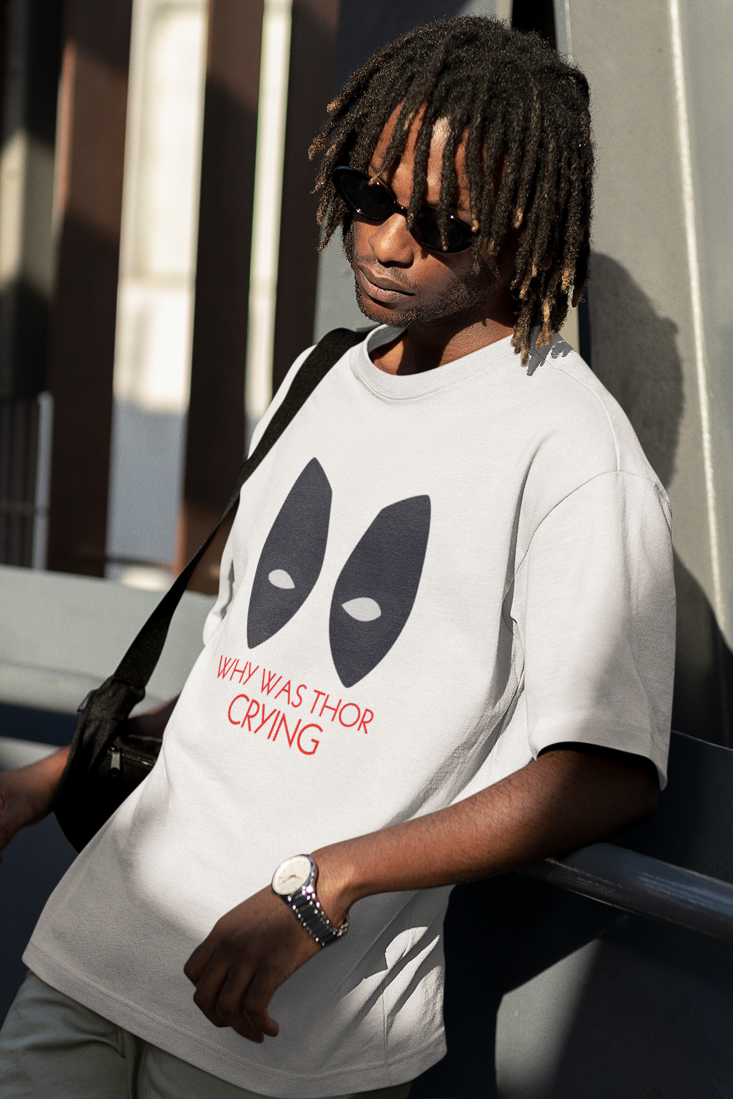 Premium Terry Oversized Deadpool Unisex T-shirt