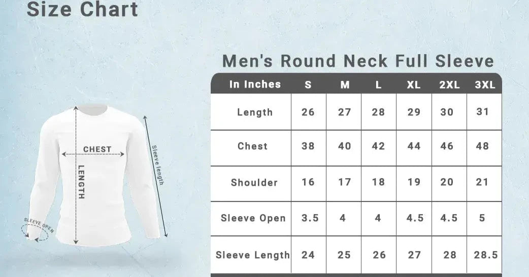 Regular Fit Full Sleeve Mind It Bane T-shirt
