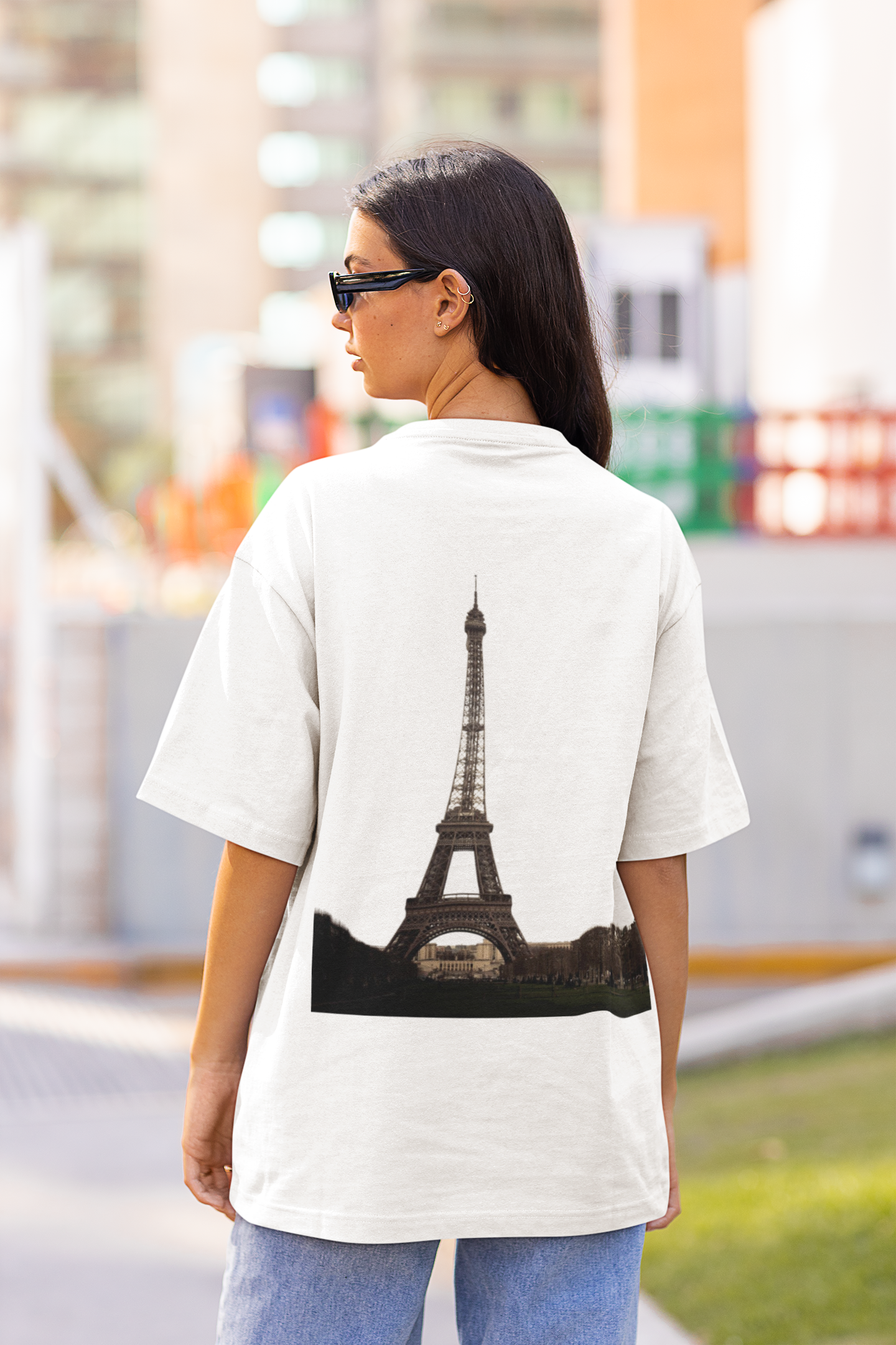 Premium Terry Oversized Emily in Paris T-shirt
