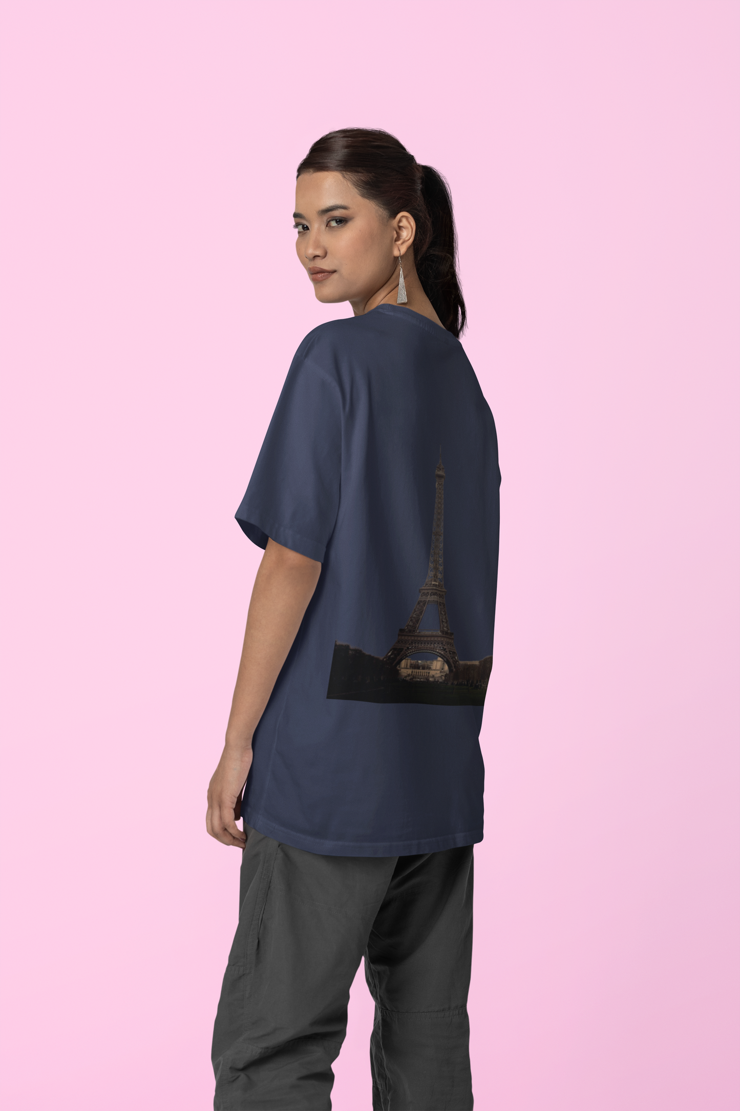 Female Premium Oversized Classic Emily in Paris T-shirt