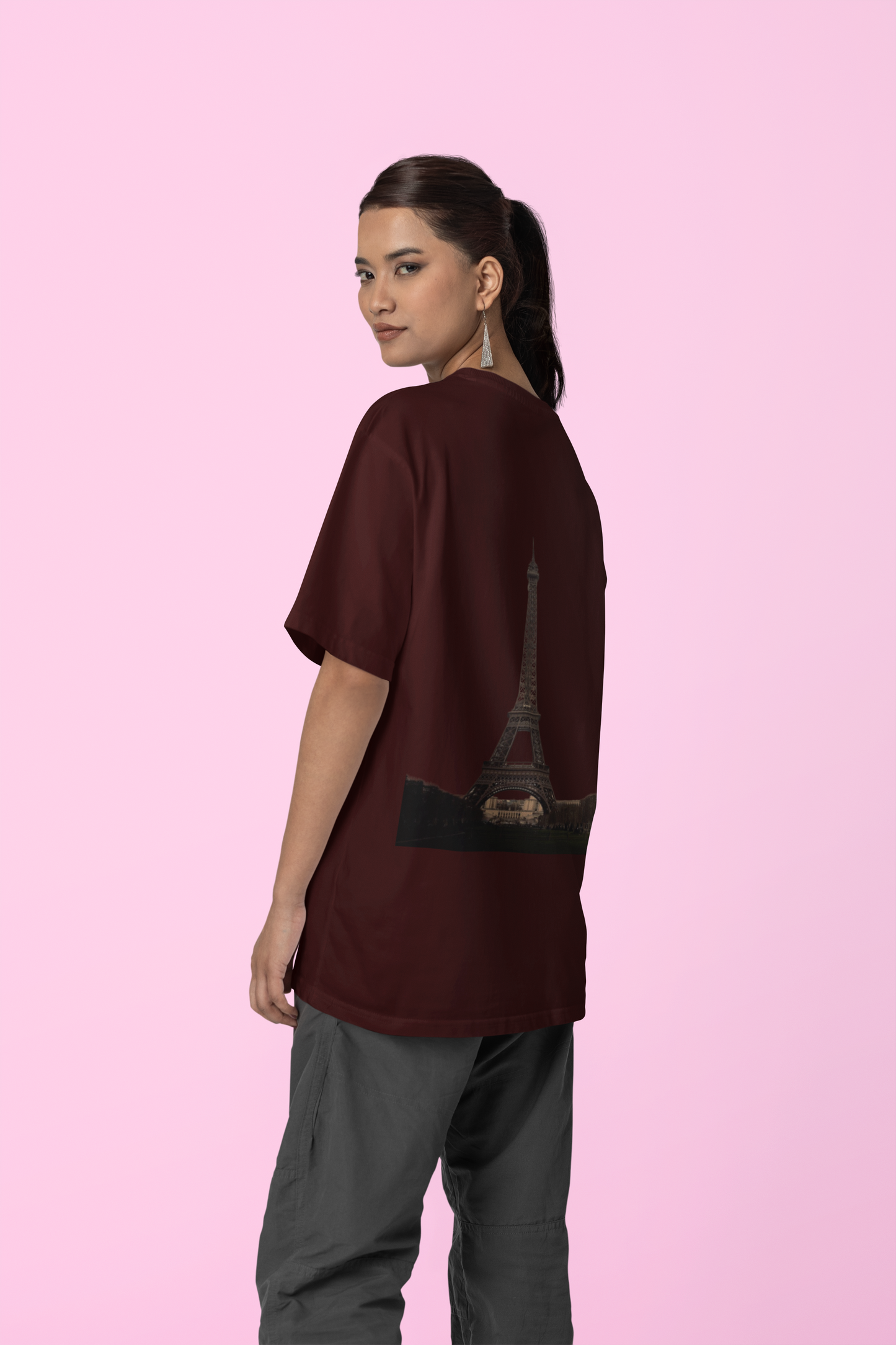 Female Premium Oversized Classic Emily in Paris T-shirt