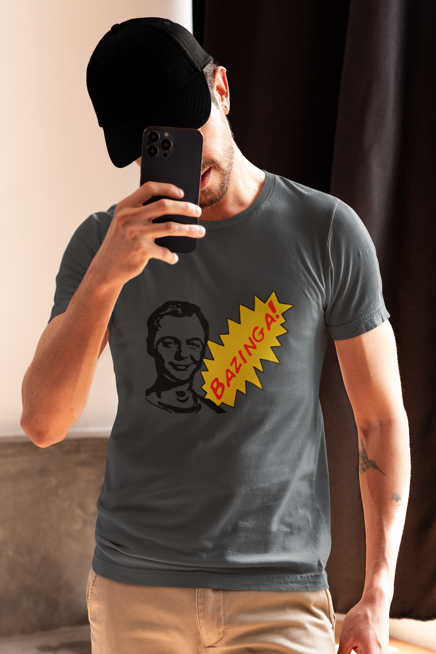 Male Regular Fit Big Bang Theory T-shirt