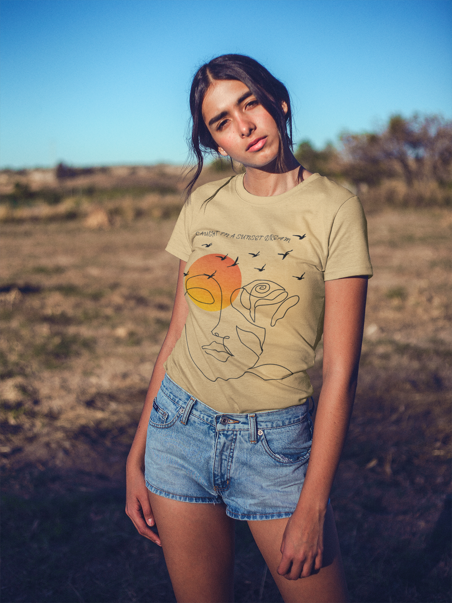 Premium Female Supima Cotton Regular Fit T-shirt
