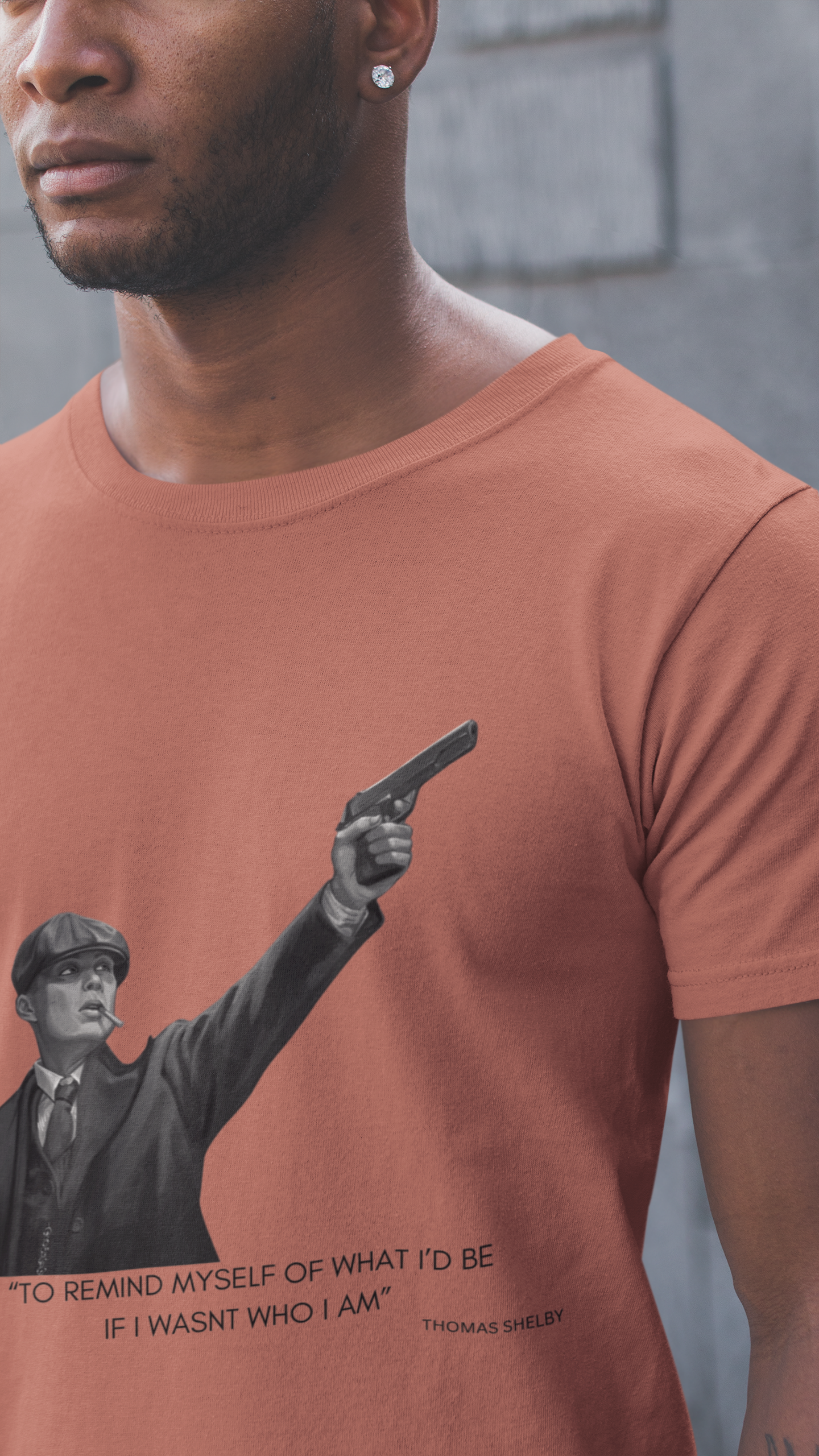 Premium Regular Fit Male Peaky Blinders T-shirt