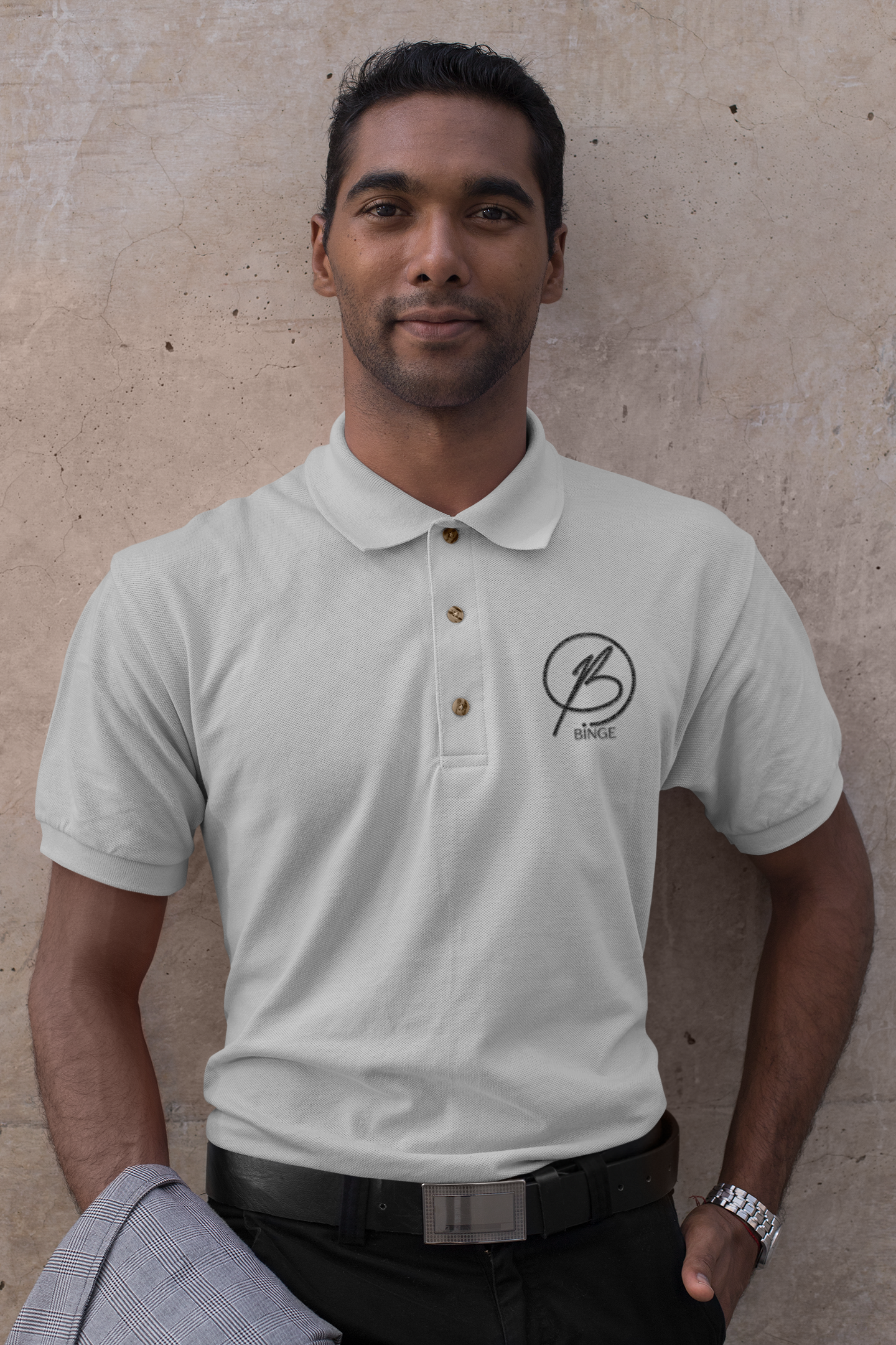 Binge Classic Men's Polo T-Shirt