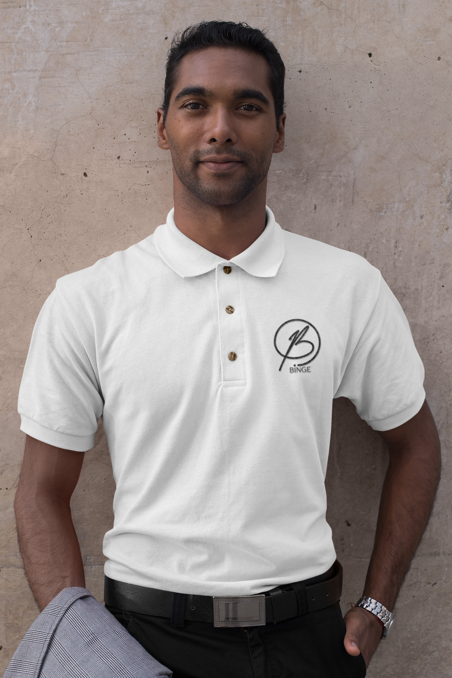 Binge Classic Men's Polo T-Shirt