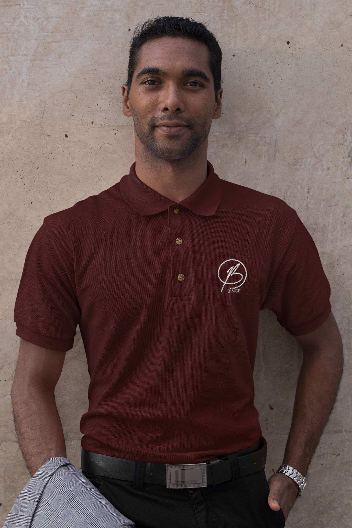 Binge Classic Men's Polo T-Shirt
