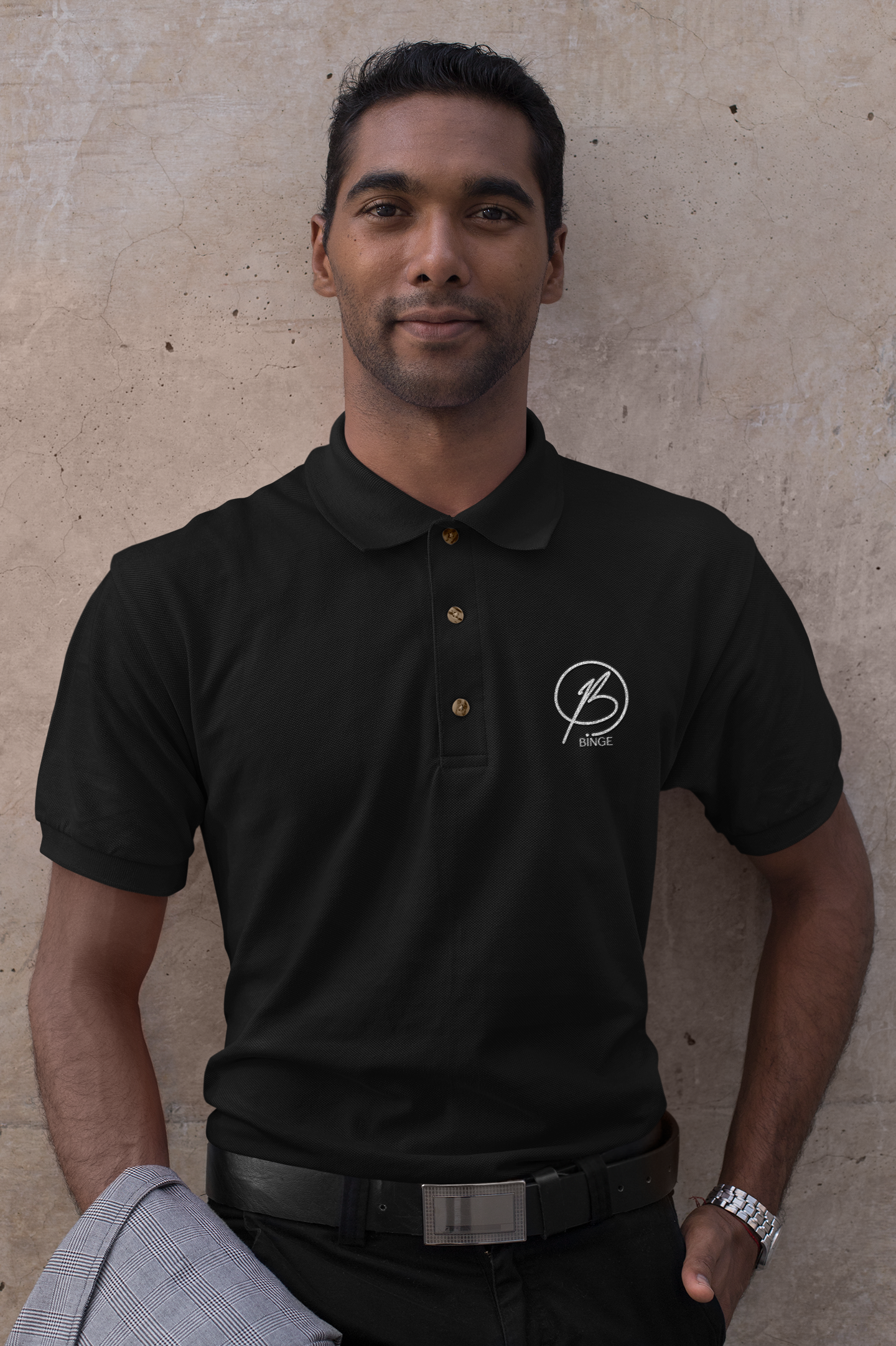 Binge Classic Men's Polo T-Shirt