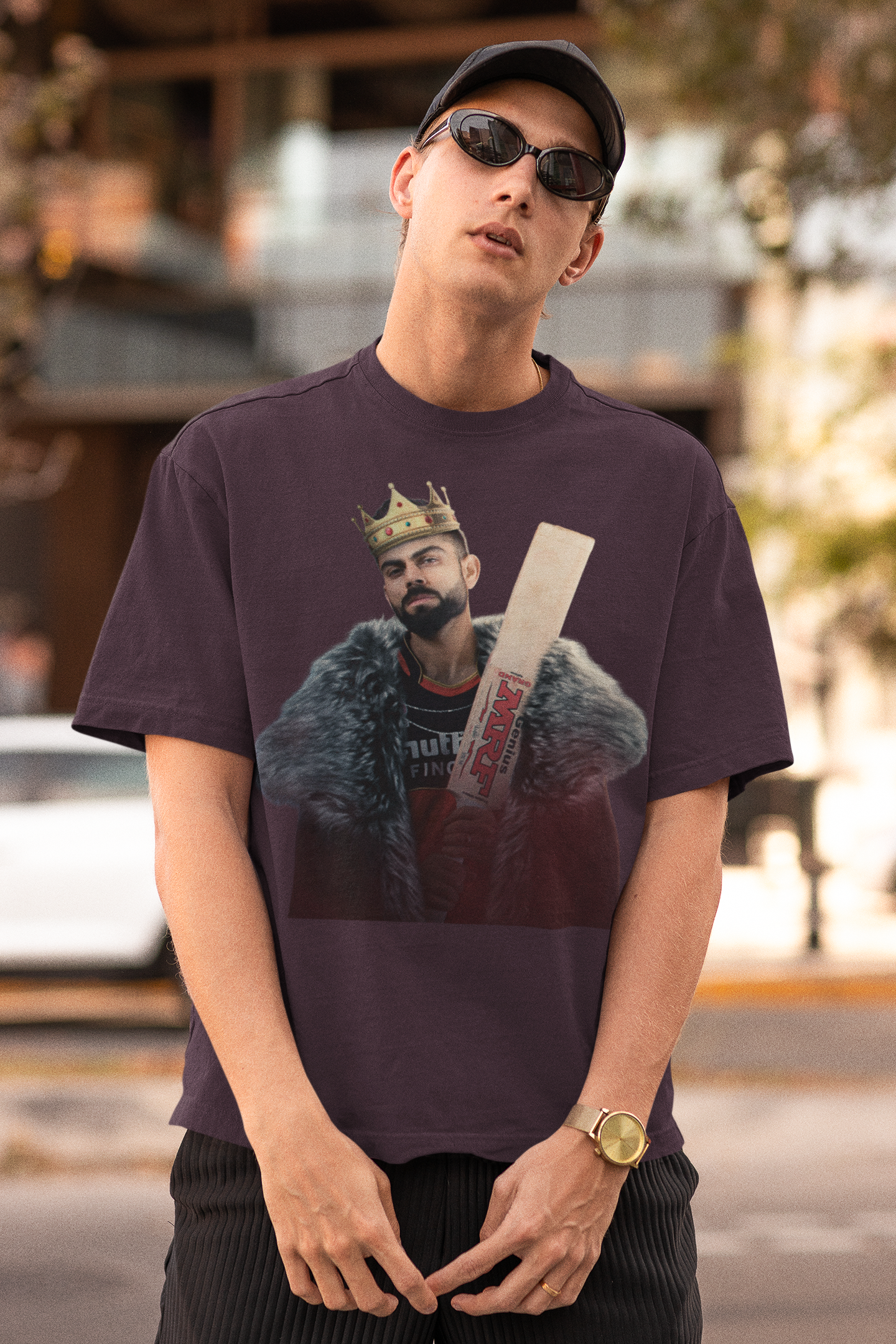 Premium Terry Oversized King Kohli Unisex T-shirt
