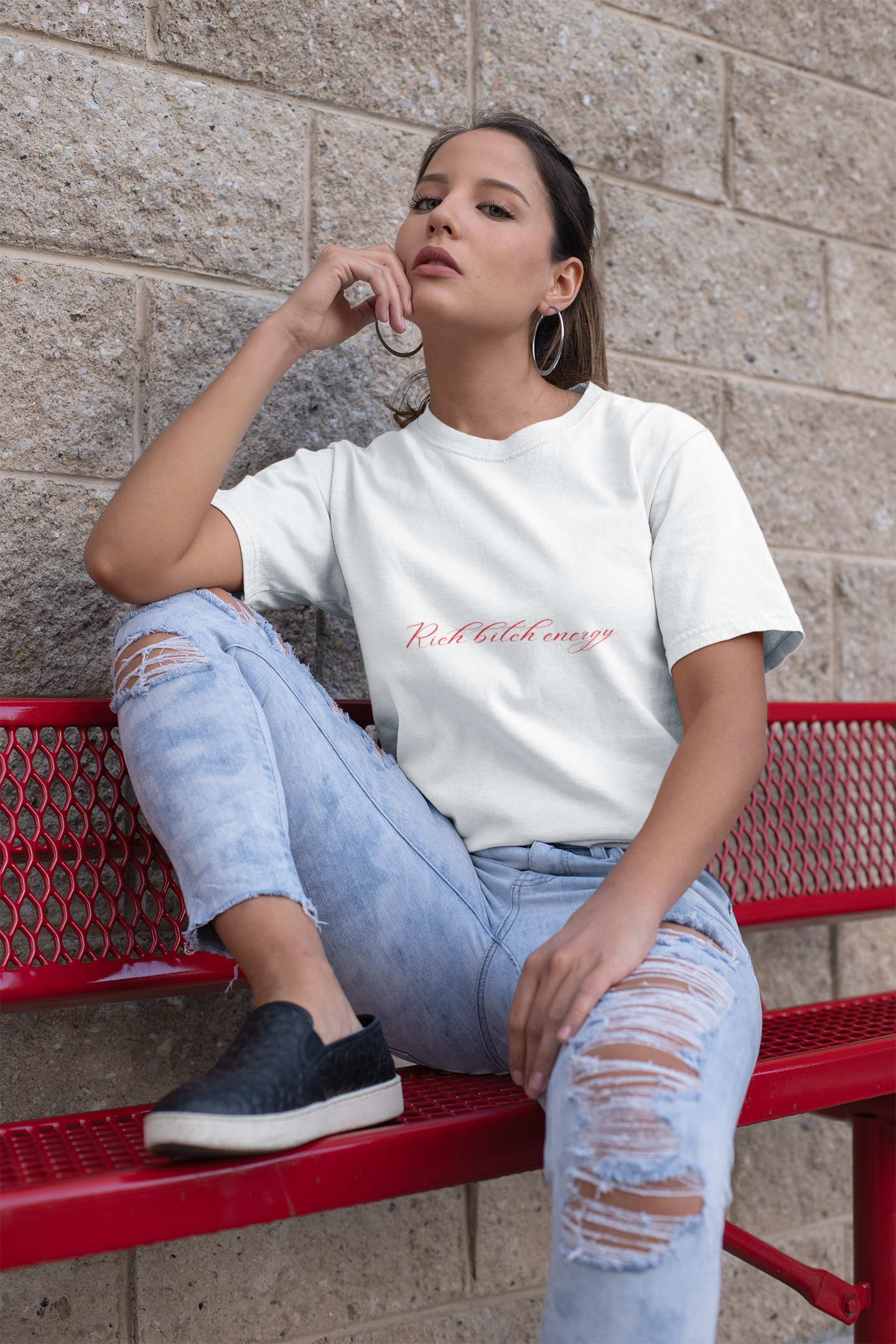 Oversized Classic slogan T-shirt