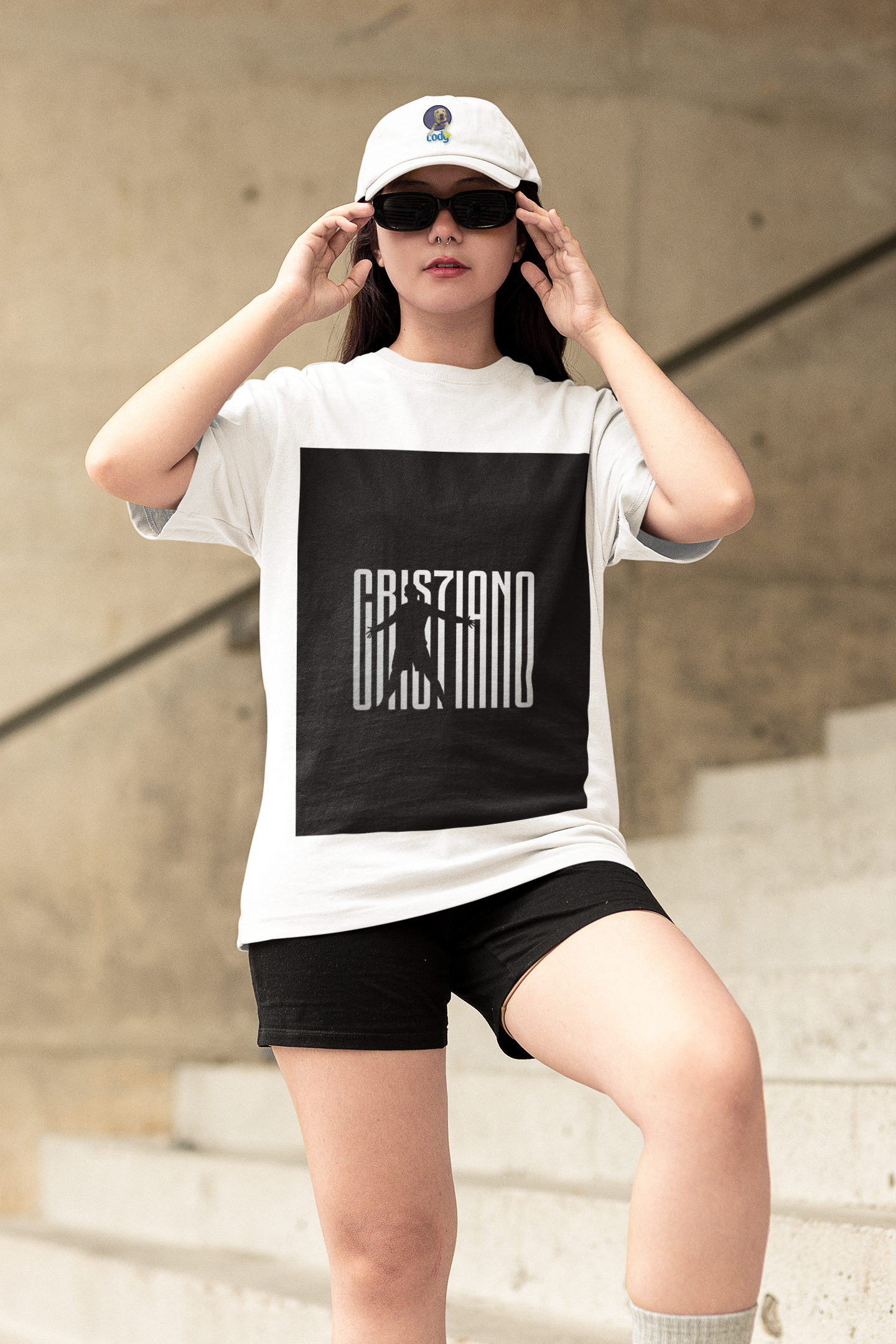 Premium Terry Oversized CR7 Unisex T-Shirt