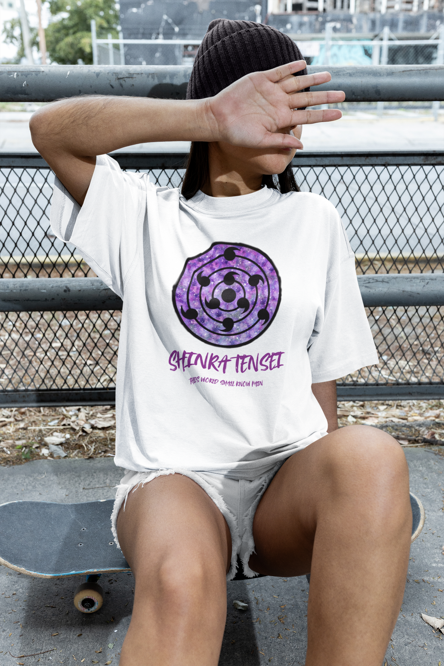 Premium Terry Oversized Rinnegan Unisex T-Shirt