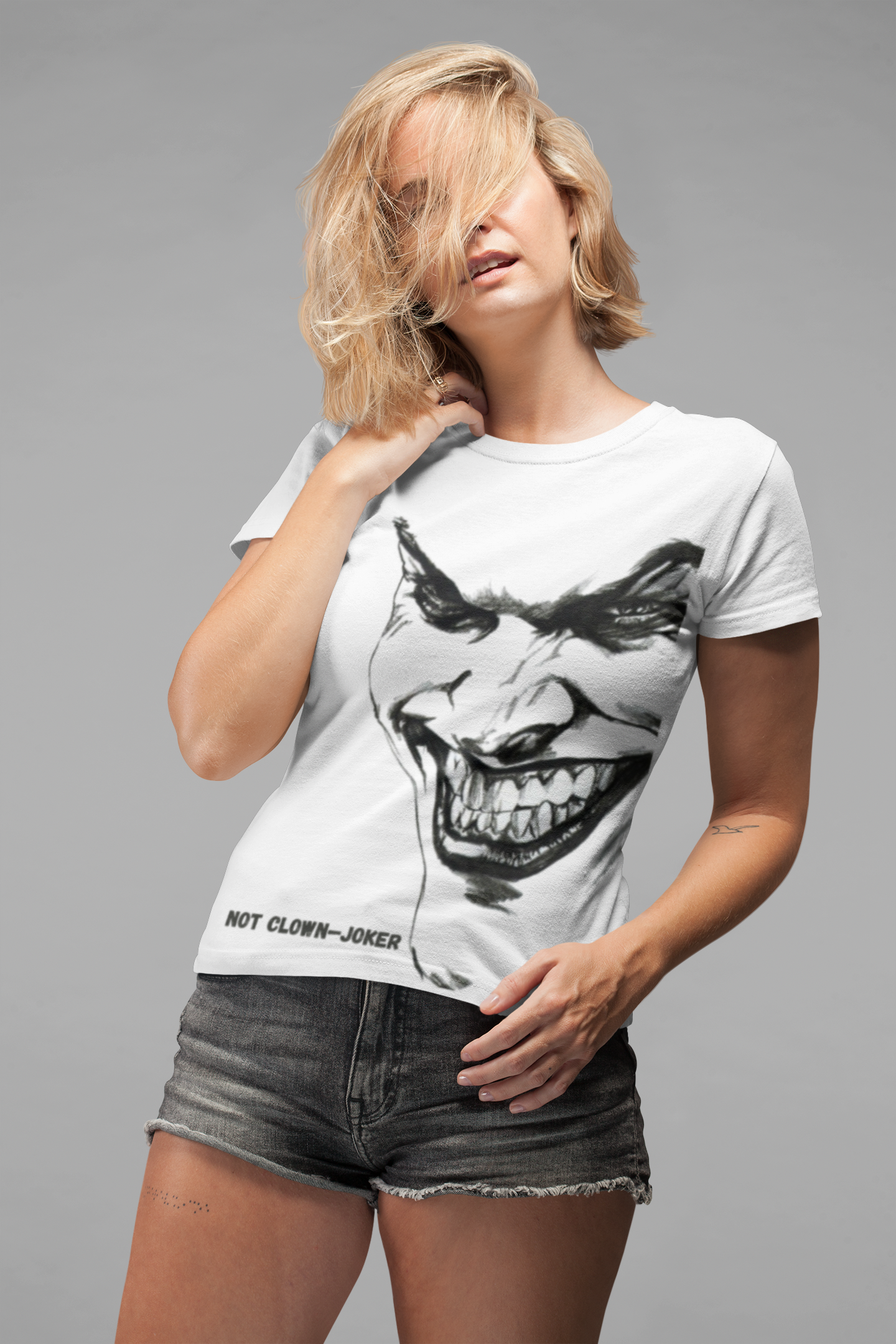 Oversized Gym Wear Joker Unisex T-Shirt