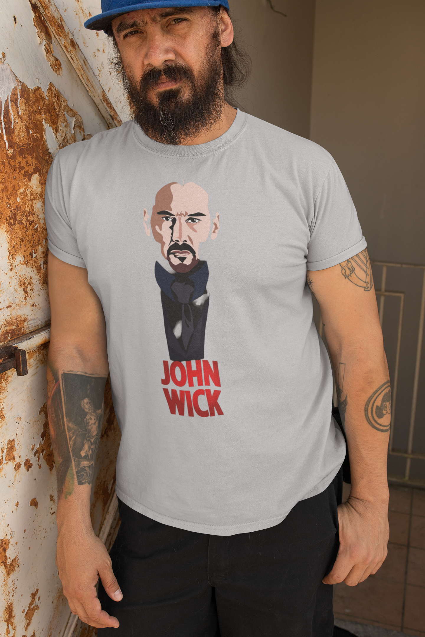 Oversized Classic John Wick T-shirt