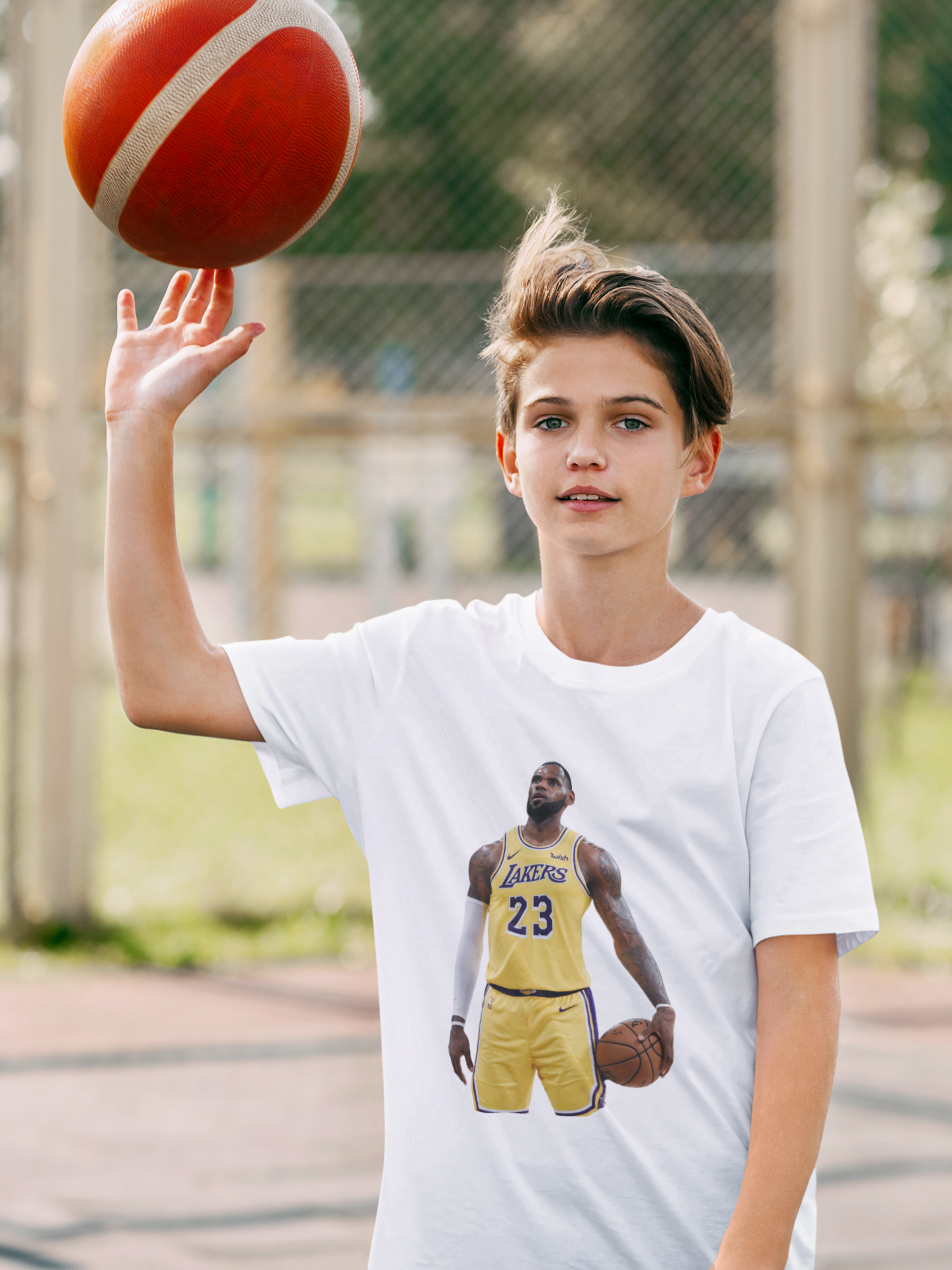 Oversized Unisex Gym Wear King James T-shirt