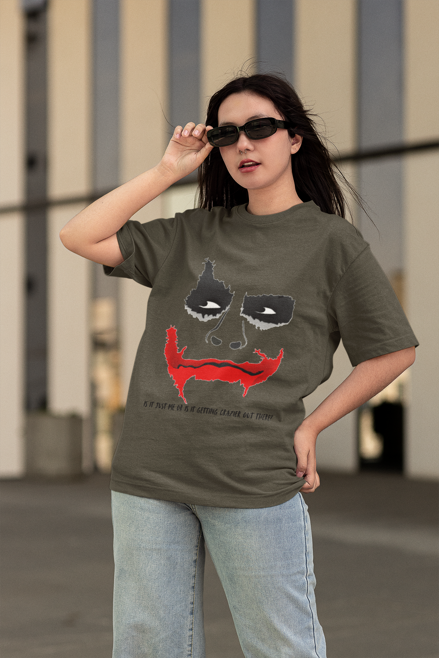 Oversized Classic Joker Unisex T-Shirt