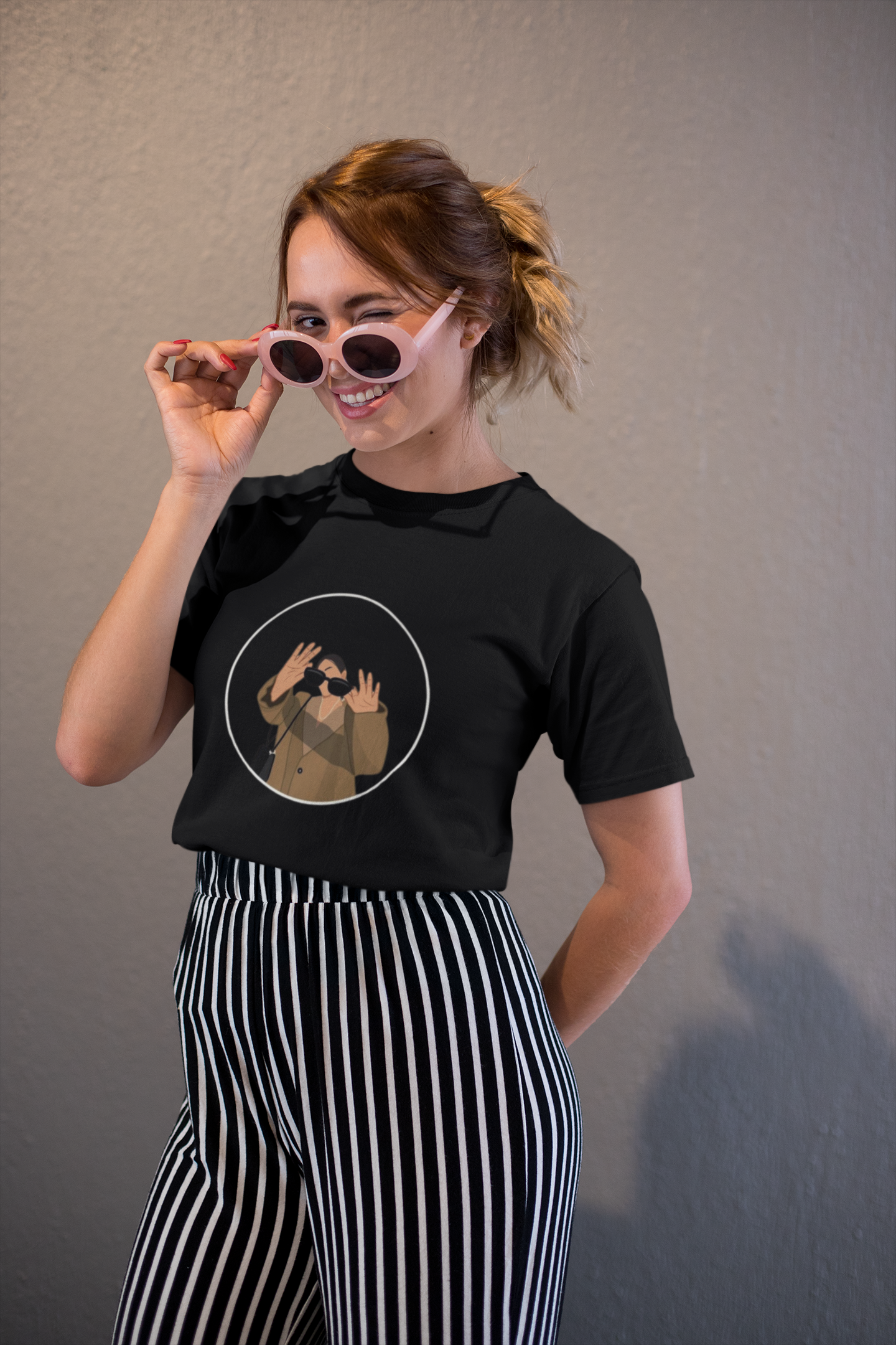 Regular Fit Female Supima Savage Print T-Shirt