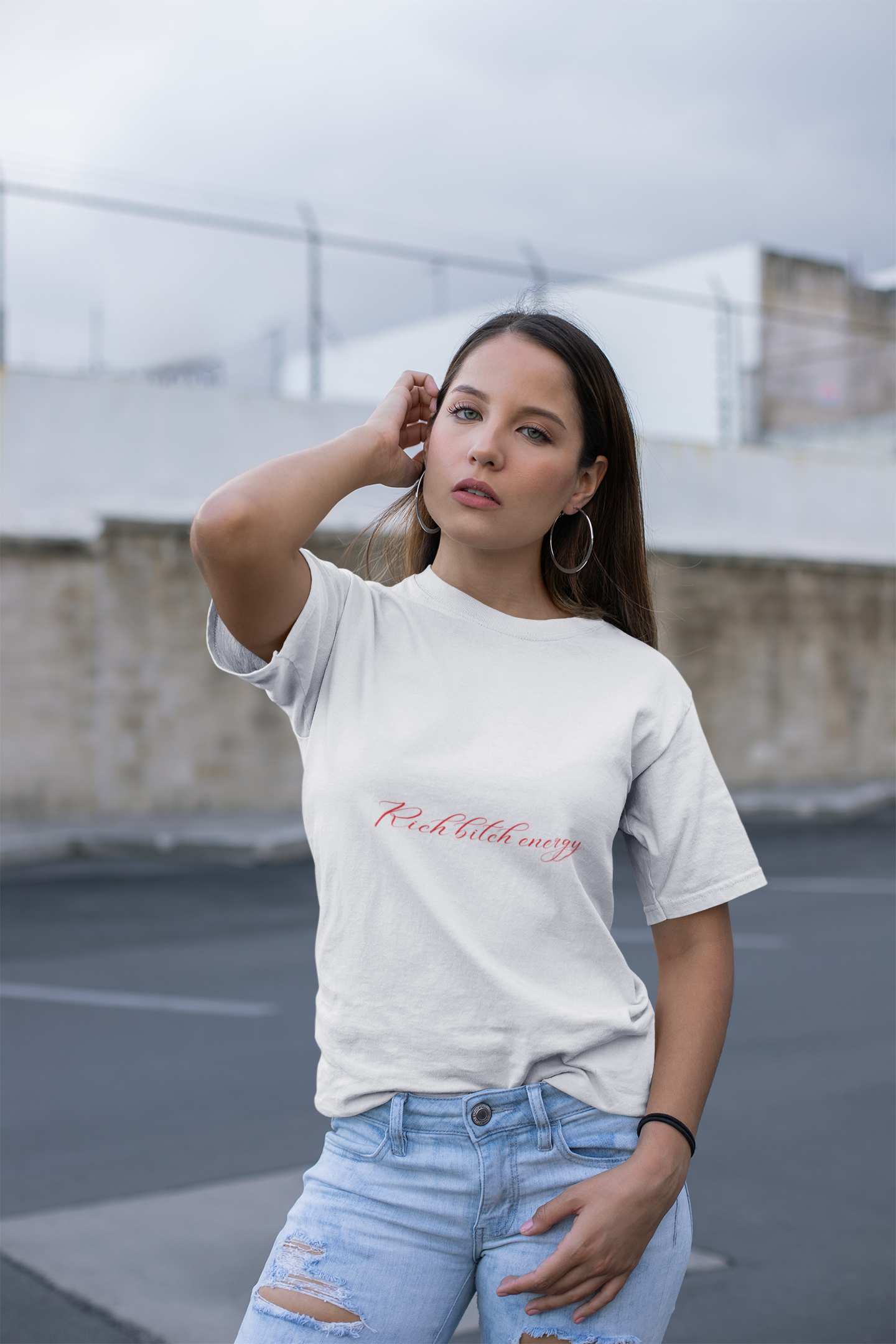 Oversized Classic slogan T-shirt
