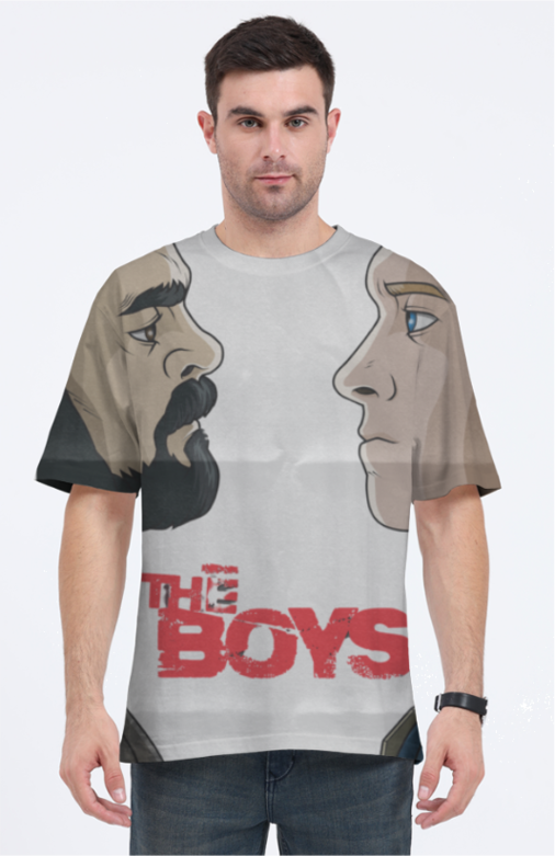 Oversized Unisex Gym Wear The Boys T-shirt