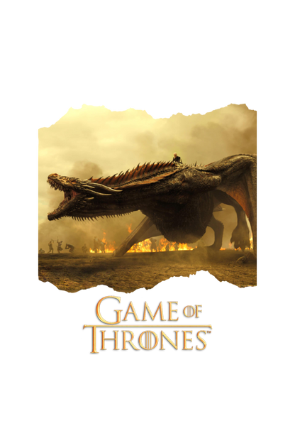 Oversized Classic Game of Thrones T-shirt