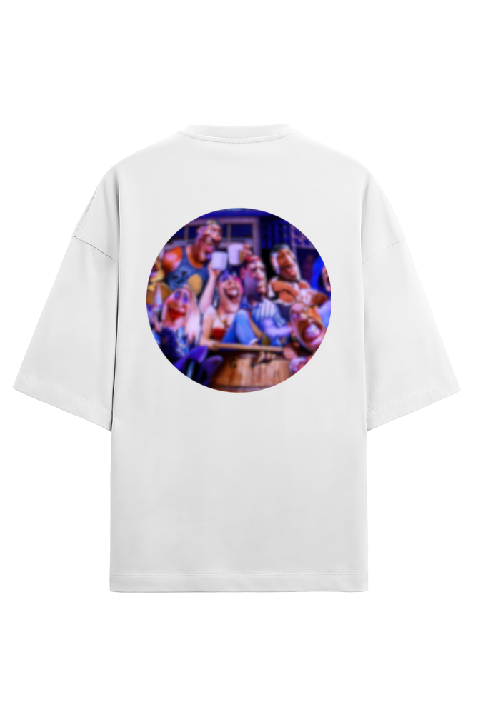 Premium Terry Oversized Road-Rash Unisex T-shirt