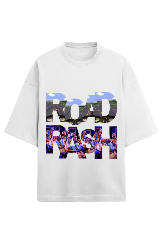 Premium Terry Oversized Road-Rash Unisex T-shirt