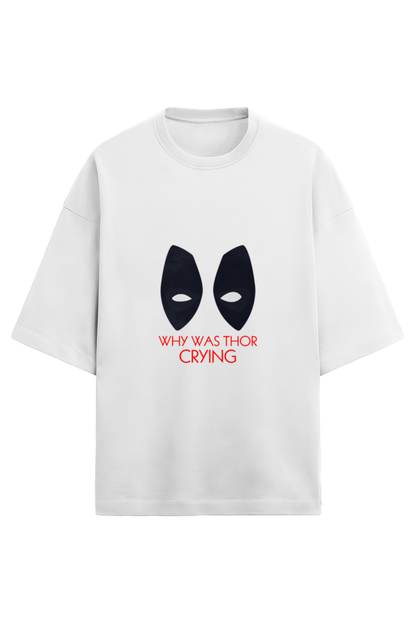 Premium Terry Oversized Deadpool Unisex T-shirt
