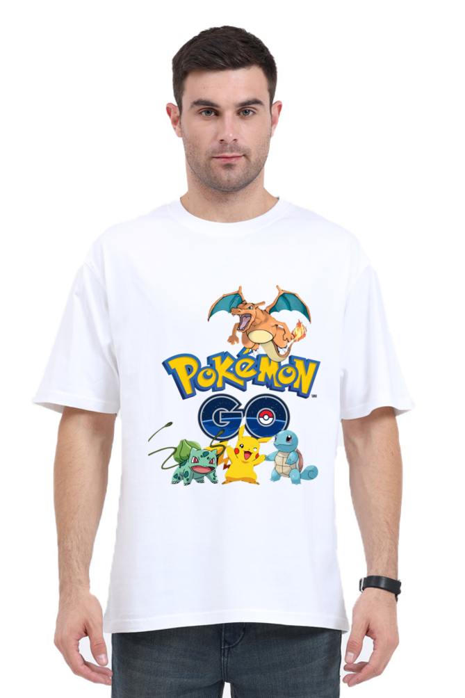Oversized Classic Pokemon Go T-shirt
